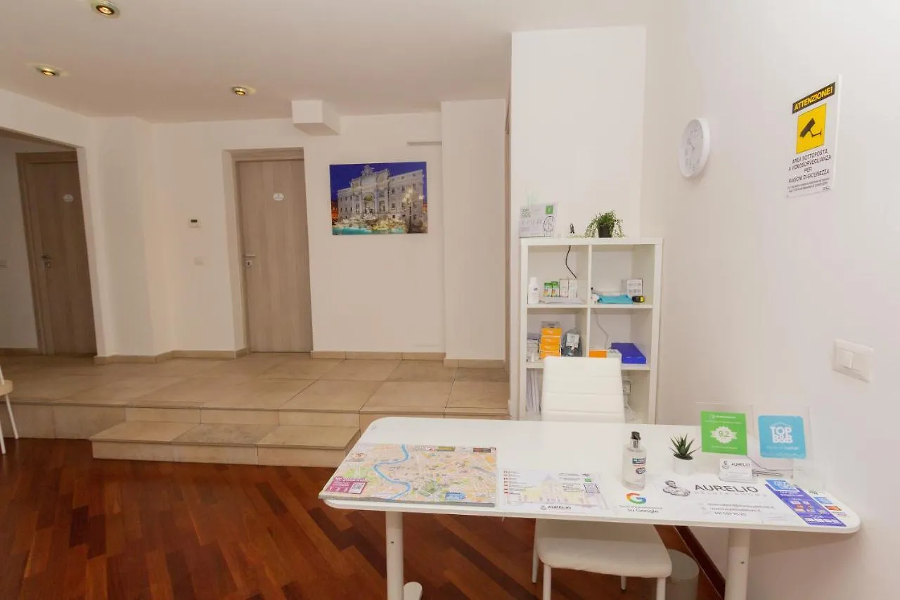 בית הארחה רומא Aurelio Deluxe Rooms איטליה